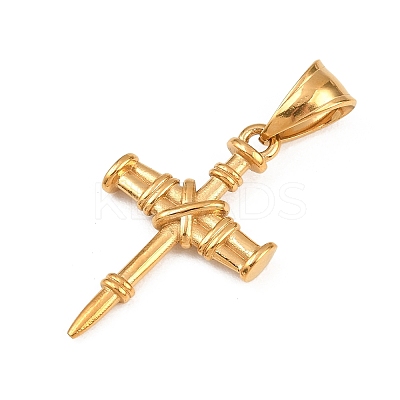 304 Stainless Steel Pendants Ion Plating(IP) STAS-C164-01A-G-1