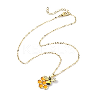 Alloy Pendant Necklaces NJEW-TA00157-1