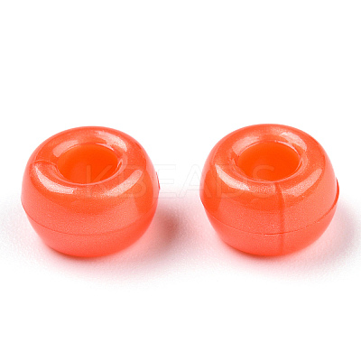 Plastic Pearlized Beads KY-T025-01-D05-1