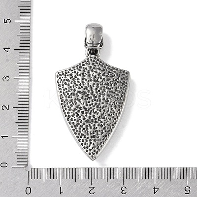 Viking 316 Surgical Stainless Steel Pendants STAS-E212-10AS-1