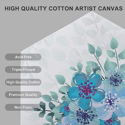 Hexagon Painting Canvas Panel Drawing Boards DIY-NB0004-10-1