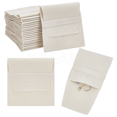 Double-Sided Faux Suede Jewelry Flap Pouches TP-WH0007-09B-1