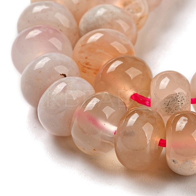 Natural Cherry Blossom Agate Beads Strands G-M420-K03-01-1