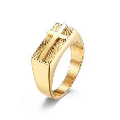 304 Stainless Steel Finger Rings for Men WGC8238-04-1
