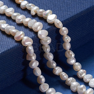Natural Cultured Freshwater Pearl Beads Strands PEAR-I004-08B-1