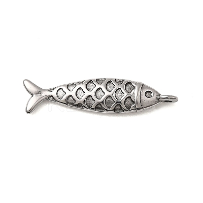 304 Stainless Steel Pendants STAS-B103-05E-P-1