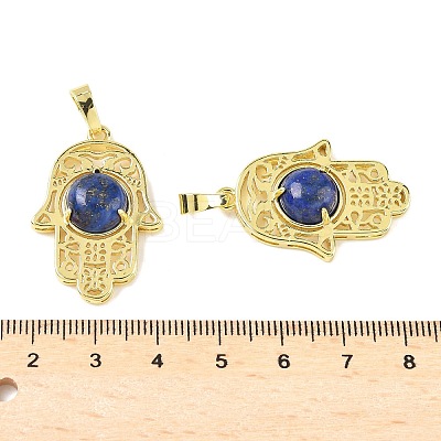 Natural Dyed Lapis Lazuli Pendants G-F786-07G-27-1