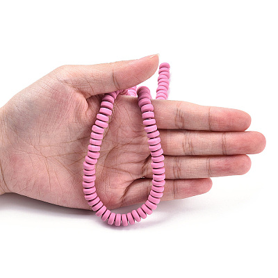 Handmade Polymer Clay Beads Strands CLAY-N008-008B-1