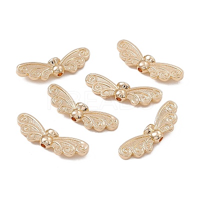 Rack Plating Brass Beads LS-KK-G455-04G-1