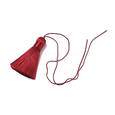 Polyester Tassel Big Pendants HJEW-K030-A-03-1
