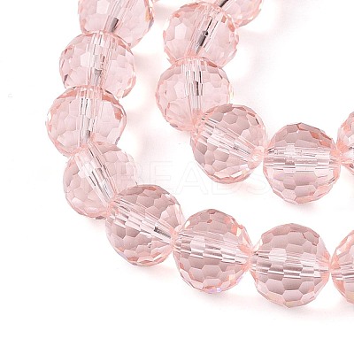 Transparent Glass Bead Strands GLAA-R095-12mm-26-1
