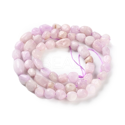 Natural Kunzite Beads Strands G-P497-01C-36-1