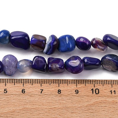 Natural Agate Beads Strands G-RM241227-01-1