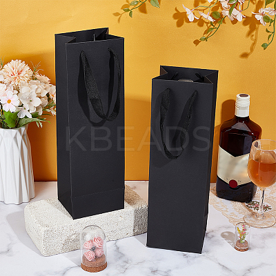 Paper Packaging Gift Bags with Handles ABAG-WH0039-40-1