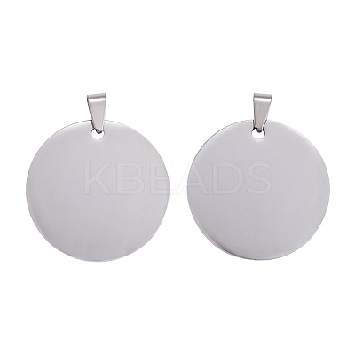 Tarnish Resistant 304 Stainless Steel Pendants STAS-I140-16S-1