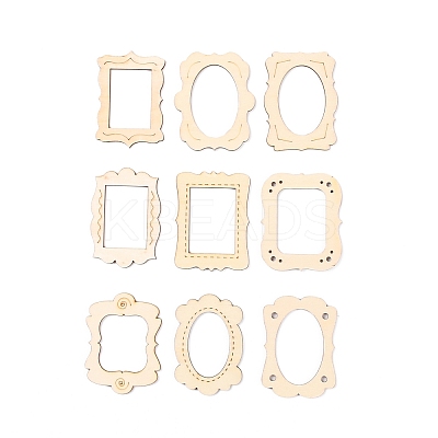 Unfinished Wood Piece Decorations WOOD-CJC0006-003-1
