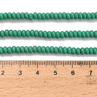 Synthetic Turquoise Beads Strands G-Z110-B01-2x4mm-04-1