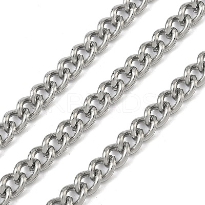 304 Stainless Steel Curb Chains CHS-B016C-P-1