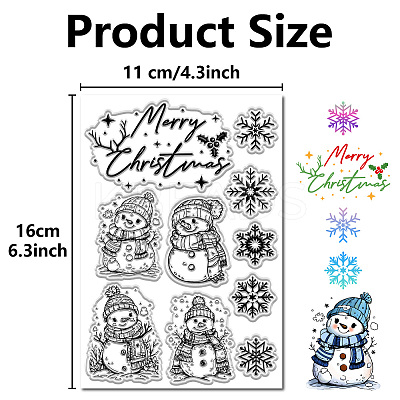 Plastic Stamps DIY-WH20018-0055-1