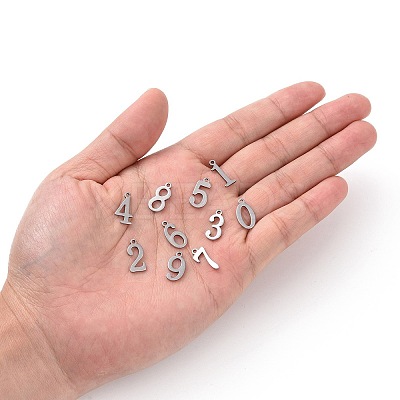 Tarnish Resistant 304 Stainless Steel Charms STAS-R108-1