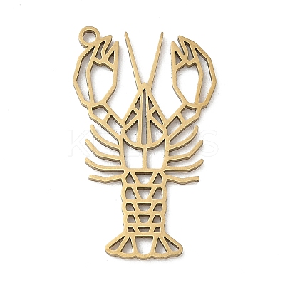Ocean Theme 201 Stainless Steel Pendants STAS-G366-08G-01-1