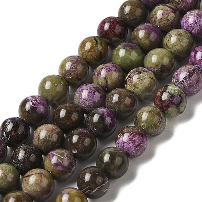 Natural Atlantisite Stichtite Beads Strands G-H034-A02-02-1