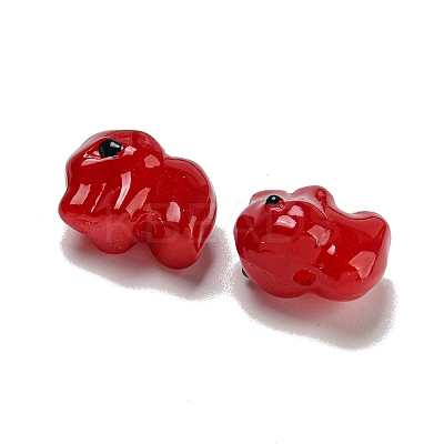 Handmade Transparent Glass Beads GLAA-N0028-01A-1