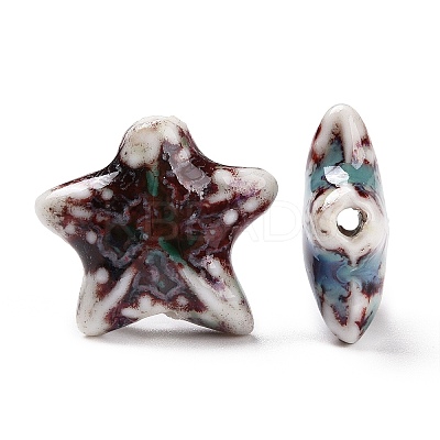 Handmade Porcelain Beads LS-X-PORC-N004-27F-1