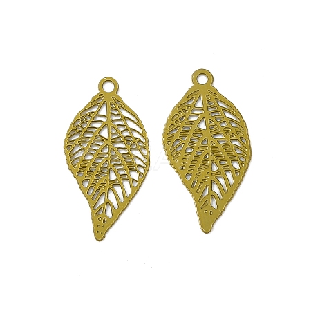 Spray Paint 430 Stainless Steel Pendants STAS-C153-14B-1