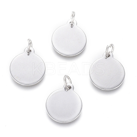 Non-Tarnish 304 Stainless Steel Charms EJEW-L238-02C-P-1
