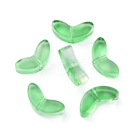 Transparent Handmade Lampwork Beads LAMP-CJC0012-01B-1