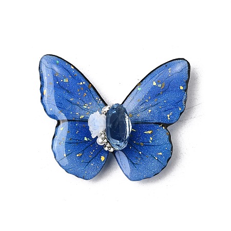 Transparent Epoxy Resin Cabochons RESI-A044-01F-1