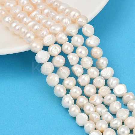 Natural Cultured Freshwater Pearl Beads Strands PEAR-P064-20C-02A-02-1