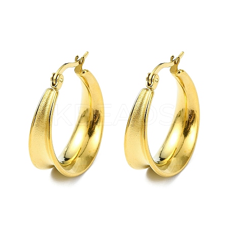 304 Stainless Steel Hoop Earrings LS-EJEW-K271-02E-G-1