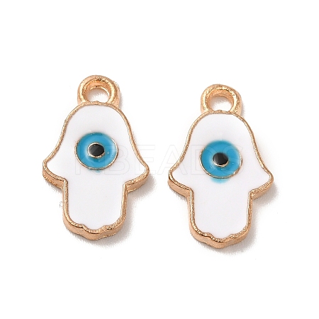 Alloy Enamel Charms ENAM-Q448-02LG-02-1