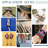 Ethnic Style Embroidery Polyester Ribbons LS-OCOR-WH0070-10F-03-7