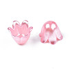 Spray Paint ABS Plastic Imitation Pearl Beads MACR-N013-001C-4