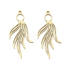 201 Stainless Steel Pendants STAS-Z162-07G-1