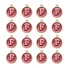 Golden Plated Alloy Enamel Charms LS-ENAM-S118-08F-2