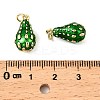 Fruit Brass Enamel Pendants KK-M324-04D-G-3