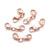 304 Stainless Steel Lobster Claw Clasps STAS-WH0026-07B-RG-1