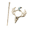 Skull Alloy Hair Sticks PW-WG17AB8-01-1