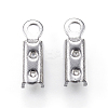 Tarnish Resistant 304 Stainless Steel Folding Crimp Ends LS-STAS-P107-06P-2
