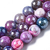 Natural Agate Beads Strands LS-G-Q998-013E-1