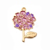Alloy Enamel Pendants ENAM-G219-01F-1