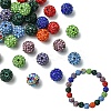 30Pcs Pave Disco Ball Beads RB-YW0001-14G-2