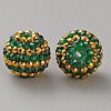Resin Rhinestone Beads RB-WH0003-08I-2