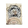 10Pcs 10 Styles Vintage Lace Waterproof PET Stickers Sets DIY-M066-05B-4