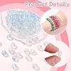 100Pcs Frosted Baking Paint Glass Beads DGLA-YW0001-36G-5