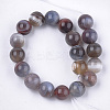 Natural Botswana Agate Beads Strands X-G-S333-10mm-026-2